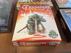 Bundle of Crisis, Crusaders, Angry Zombies Expansion Set #3, Midnight Circle Expansion, Hero Quest Witch Lord Expansion - 3