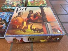 Bundle of Fief France, Candlekeep Mysteries, Fabled Fruit, Flick em Up Red Rock Tomahawk Expansion - 2