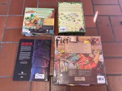 Bundle of Fief France, Candlekeep Mysteries, Fabled Fruit, Flick em Up Red Rock Tomahawk Expansion - 6