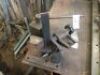 Heavy Duty Steel Framed Manual Flat Steel Bender Mounted on Steel Plate and 2 Heavy Duty Trestles