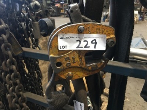 Super Heavy Duty Steel Framed 500kg Capacity Plate Lifting Grab
