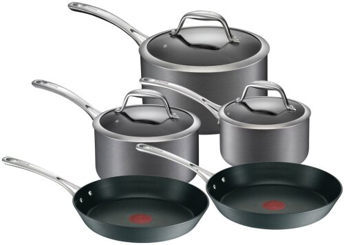 Tefal Gourmet Anodised Induction 5 piece Set E860S544