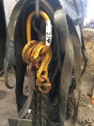 Heavy Duty Steel Framed Twin Leg Chain Lifting Sling