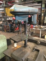 Waldown Motorised Bench Top Drill with Control to 240V Single Phase Electric Motor and Switch