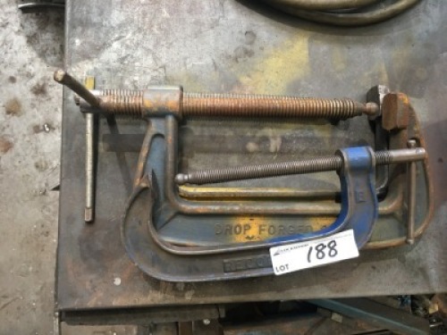 3 Heavy Duty Steel Framed 300mm G Clamps