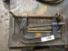 3 Heavy Duty Steel Framed 300mm G Clamps
