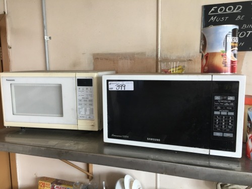 2 Assorted Microwave Ovens, Electric Kettle and Kitchen Sundry Items