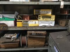 Contents Bay 4 Comprising Large Welding Wire and Electrodes - 2