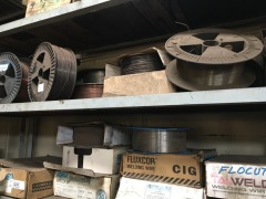 Contents Bay 3 Comprising Large Welding Wire and Electrodes - 3