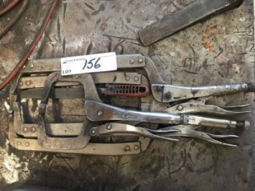 3 Assorted Heavy Duty Vice Grips