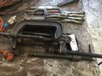 5 Assorted Heavy Duty G Clamps