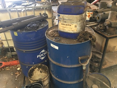 2 Part Drums Fuchs Hydraulic Oil Renolin B46