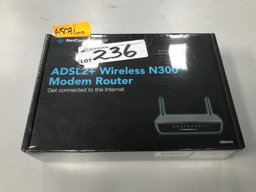 DNL Netcomm Wireless ADSL2+ Wireless N300 Router