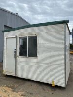 3m x 2.4m Transportable Site Building - RESERVE MET