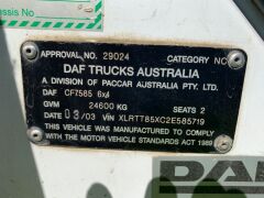 2003 DAF CF85 6x4 Prime Mover - 19