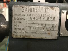 820t Sandretto Plastic Injection Moulding Machine - 18