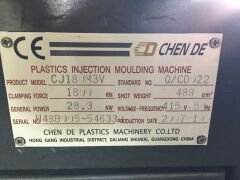 180t Chen De Plastic Injection Moulding Machine - 10