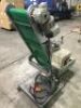 Motorised Elevating Slat Belt Conveyor (green) - 2