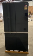 Hitachi 638L French Door Fridge - Black Glass RWB640VT0GBK - 9