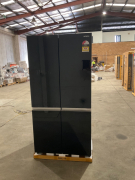 Hitachi 638L French Door Fridge - Black Glass RWB640VT0GBK - 11