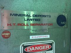 Mineral Deposits Electrostatic Separator - 2