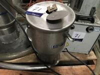 Qty. 2 Labotek Vacuun Feeders, model SVR8, plus Shini hopper dryer
