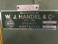 Granulator #4, WJ Handel, Type SC8/10 - 2