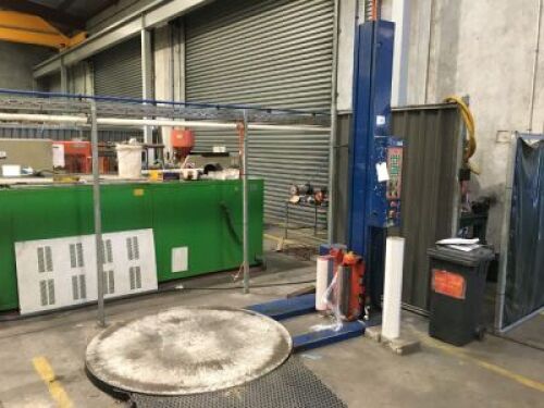 Pallet stretch wrapping machine