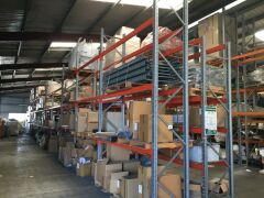 Qty of 9 x Bays of Pallet Racking