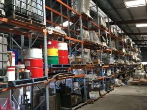 Qty of 14 x Bays of Pallet Racking