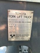 2.5t Toyota Forklift - 6