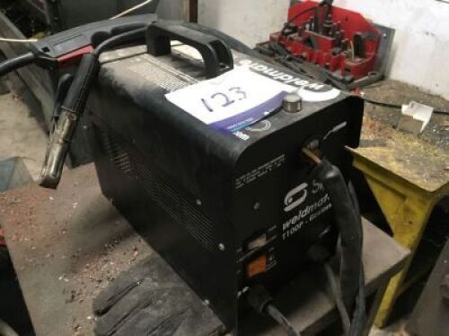 Weldmate T100P gasless trade portable wirefeed welder