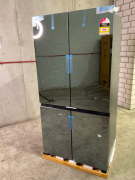 Hitachi 638L 4 Door French Door Fridge - Mirror Glass RWB640VT0XMIR - 8