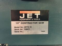 10 inch Contractors table Saw - 2
