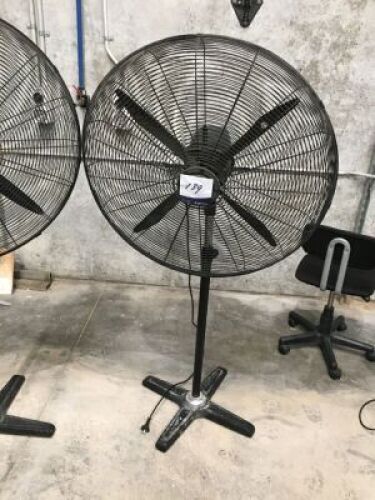 Kinchrome750mm ind. Pedestal fan
