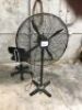 Kinchrome750mm ind. Pedestal fan
