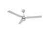Heller 1200mm DIY 3 Blade Brushed Stainless Steel Ceiling Fan &amp; Remote (HARRIET)