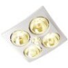 IXL Tastic Original 3 In 1 Bathroom Heat Fan Light Model 11303