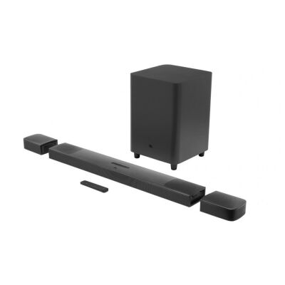 JBL 9.1 Channel Soundbar System with surround speakers and Dolby Atmos BAR 9.1 TRUE WIRELESS SURROUND - JBLBAR913DBLKAS-Z