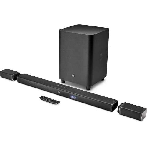 Refund JBL 5.1-Channel 4K Ultra HD Soundbar with True Wireless Surround Speakers BAR 5.1 - JBLBAR51BLKAS-Z