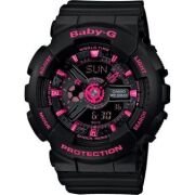 Baby G Watch, Black/Pink BA111-1A