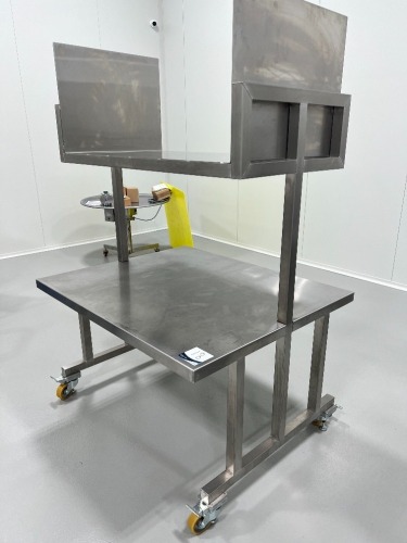 Stainless Steel Mobile Packing Bench