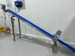 2021 Centreline Technologies Inclinded Flat Belt Conveyor