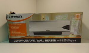 Heller 2000W Ceramic Wall Heater with LED CWH521NS - 2