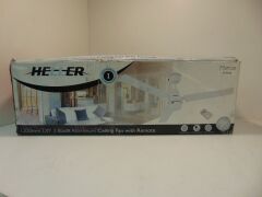 Heller Marcus 1200mm DIY 3 Blade Ceiling Fan w/ Remote - 2