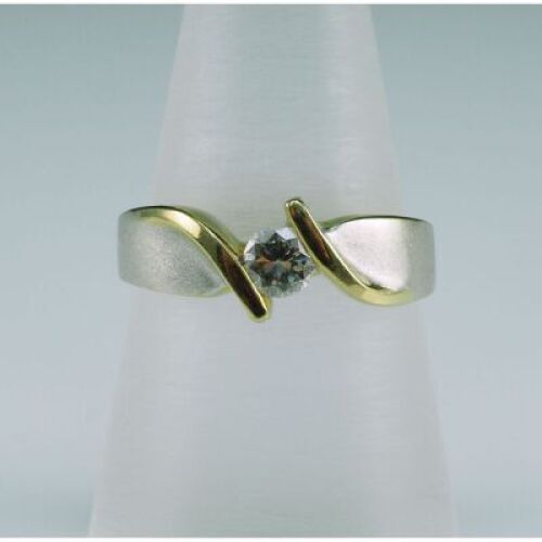 (DO NOT LOT) 18ct yellow gold diamond set ring