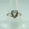 (DO NOT LOT) 9ct yellow gold diamond set ring