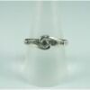 (DO NOT LOT) 9ct white gold diamond set engagement ring