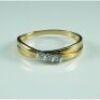 (DO NOT LOT) 9ct yellow gold diamond set ring - 3