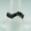 (DO NOT LOT) 14ct yellow gold Australian Sapphire set ring